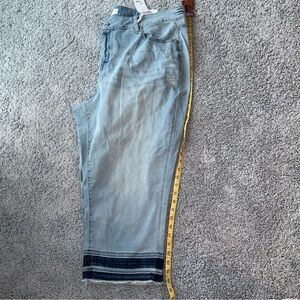 NWT Lane Bryant 24P cropped jeans (distressed)